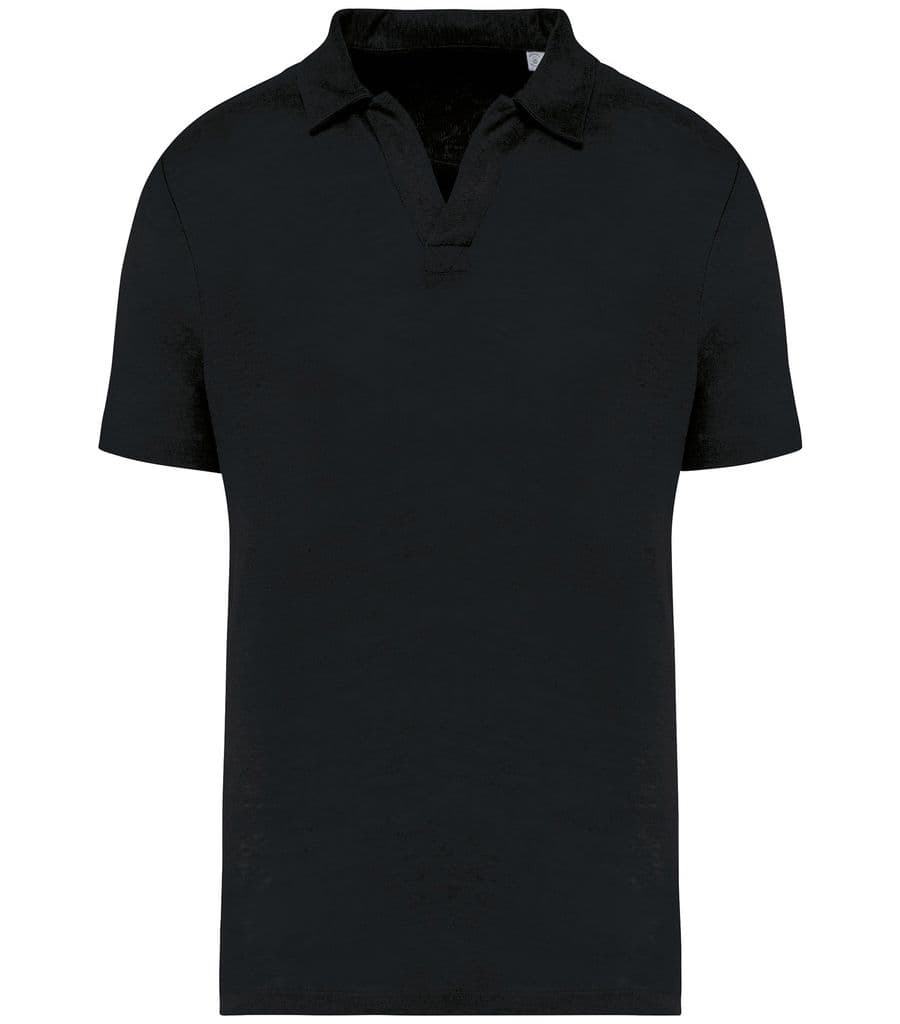 Men’s Linen Polo Shirt
