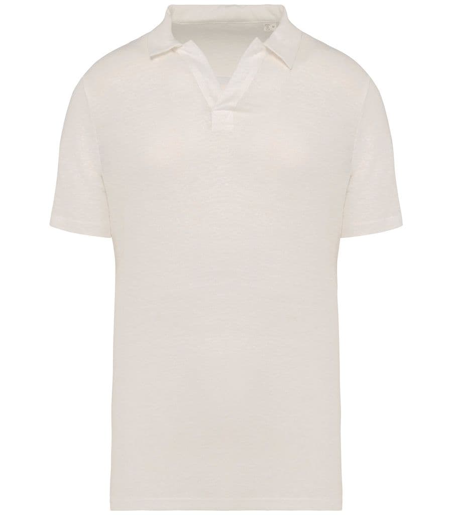 Men’s Linen Polo Shirt