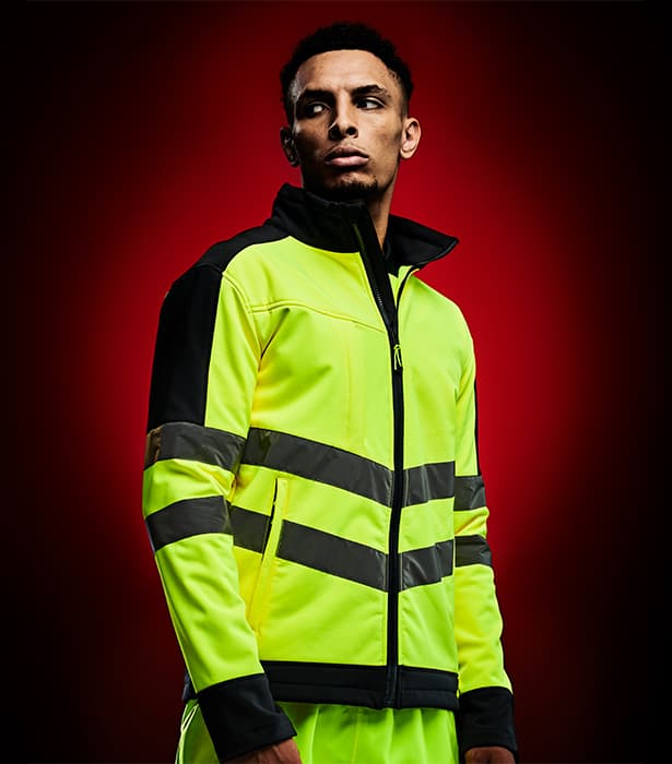 Hi-Vis Pro Softshell Jacket