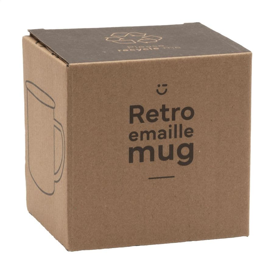 Retro Enamel Mug 350 ml