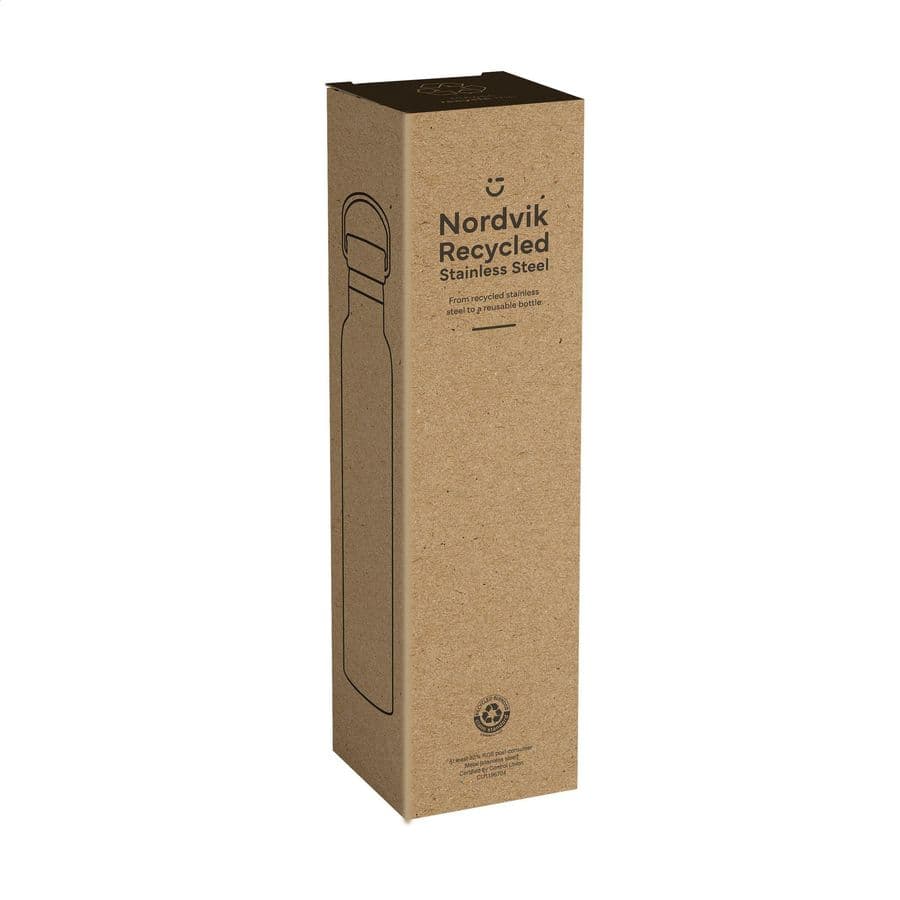 Nordvik RCS Recycled Steel 750 ml drinking bottle