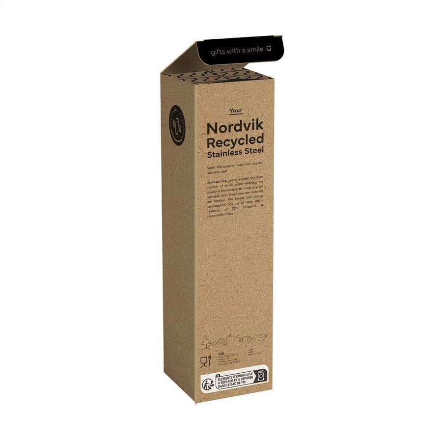 Nordvik RCS Recycled Steel 750 ml drinking bottle