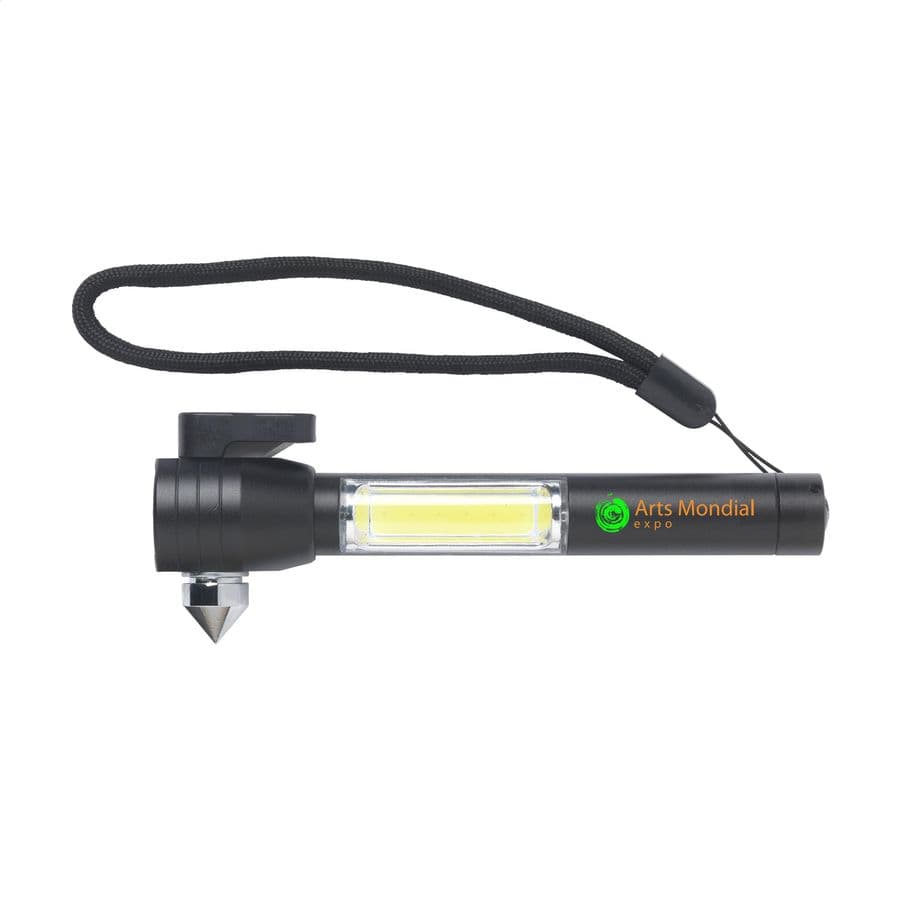 RescueHammer COB Svart