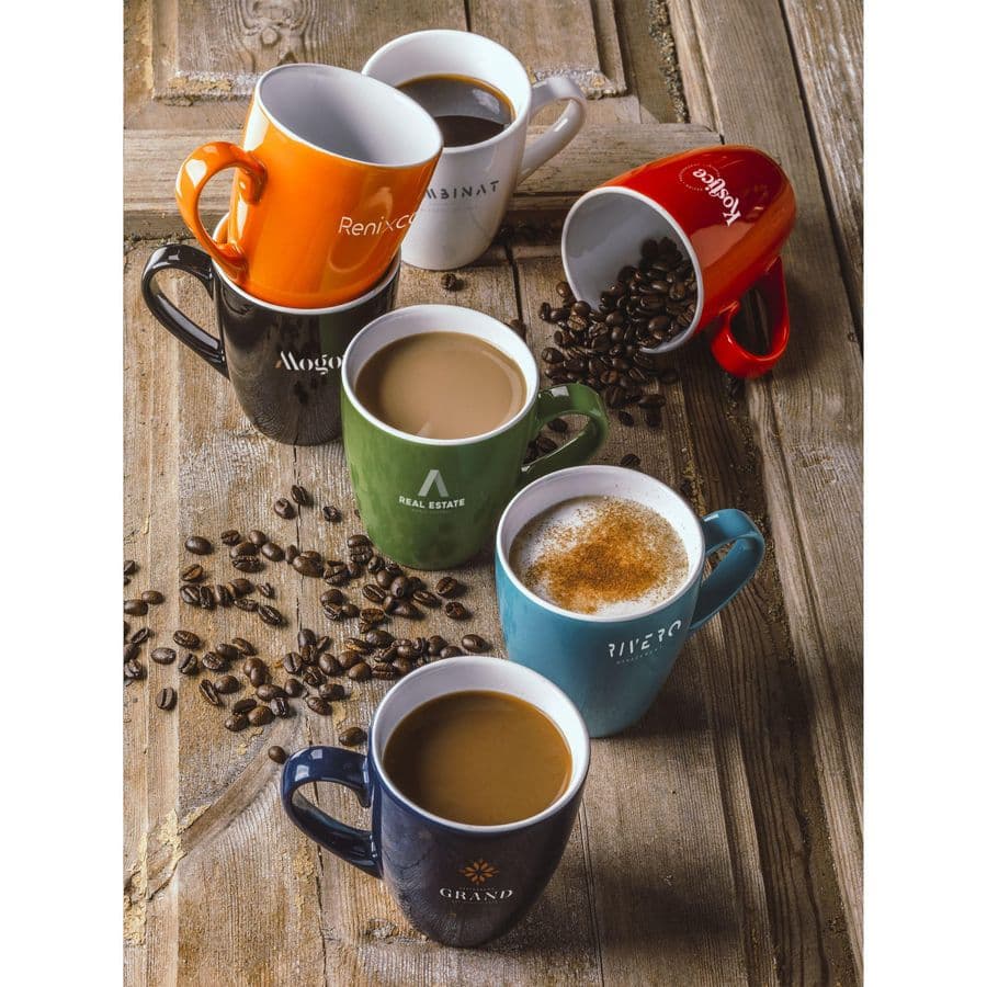 Zonia White 310 ml mug