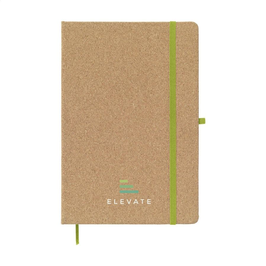 CorkNote A5 Paper notebook Grön