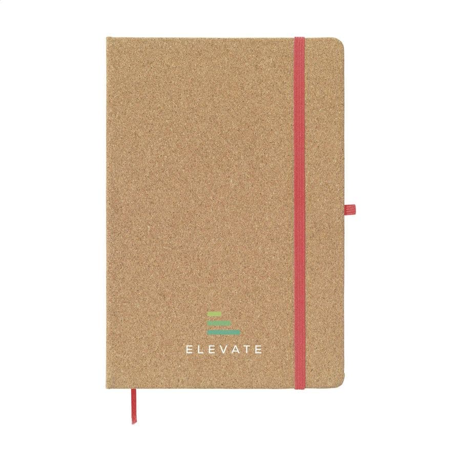 CorkNote A5 Paper notebook Röd