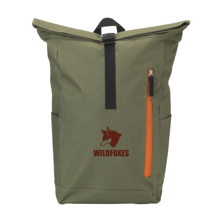 Nolan backpack Olivgrön