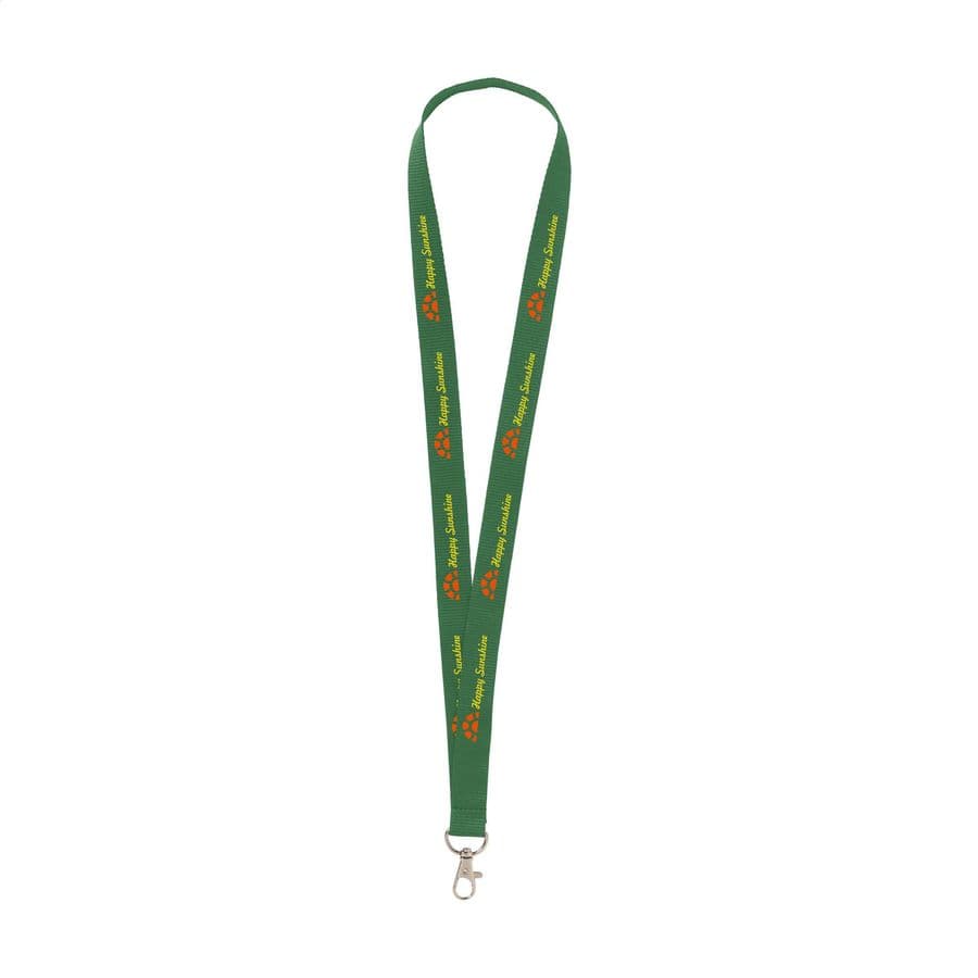 KeyCord Budget 2 cm Grön