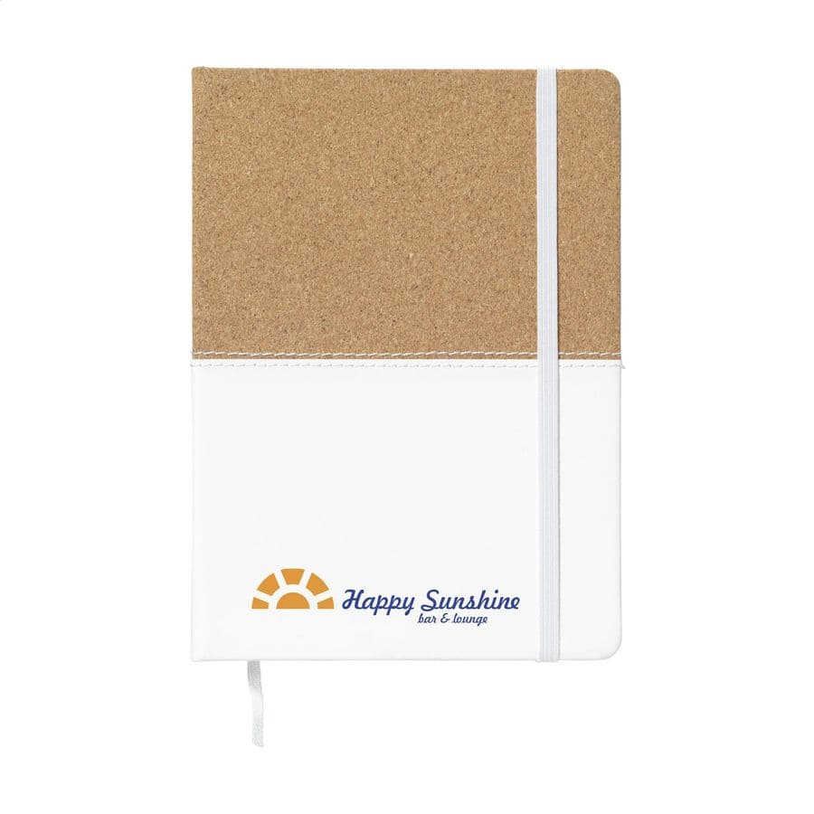 Journal Cork Paper Notebook Vit