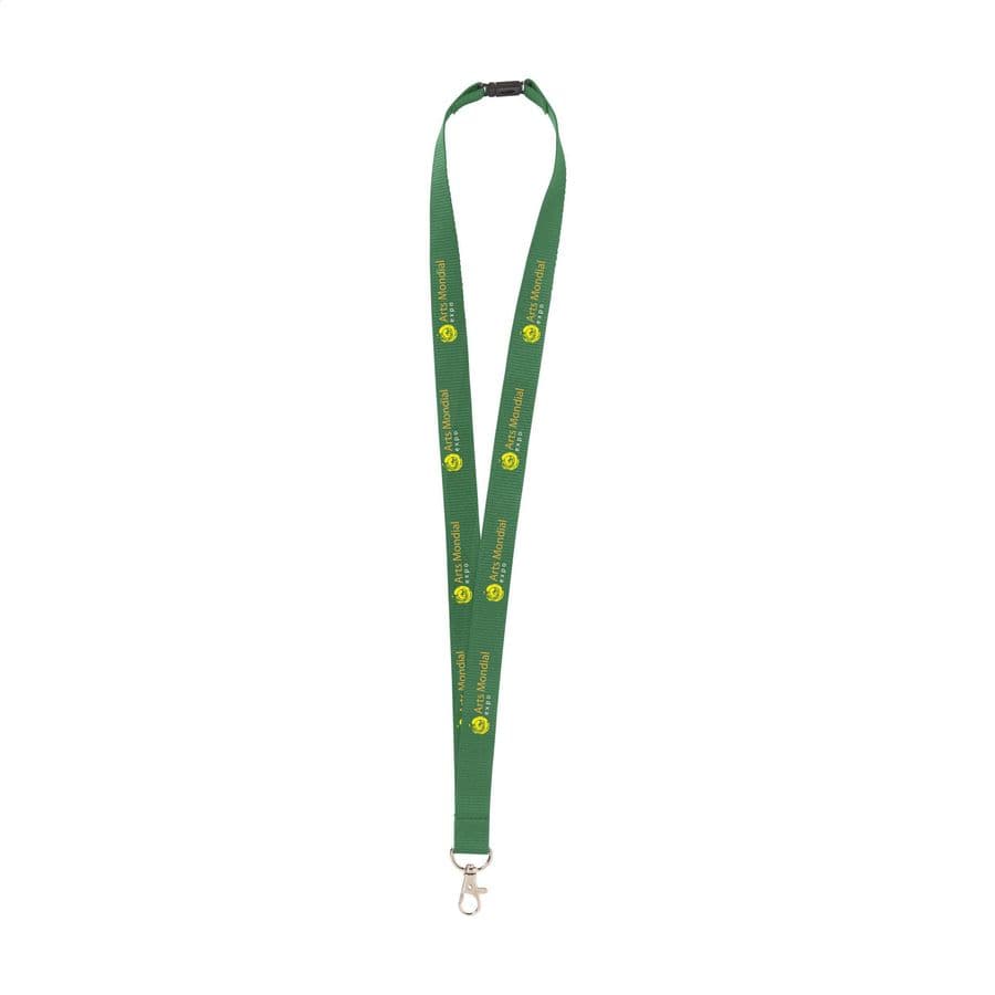 KeyCord Budget Safety 2 cm lanyard Grön