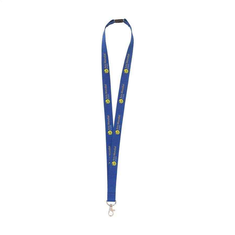 KeyCord Budget Safety 2 cm lanyard Blå