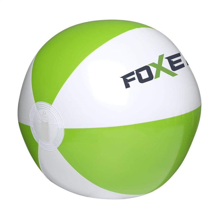 BeachBall Ø 27 cm Vit/grön