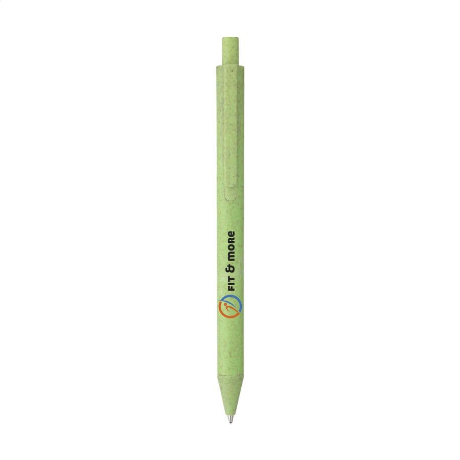 Wheat-Cycled wheat straw pen Grön