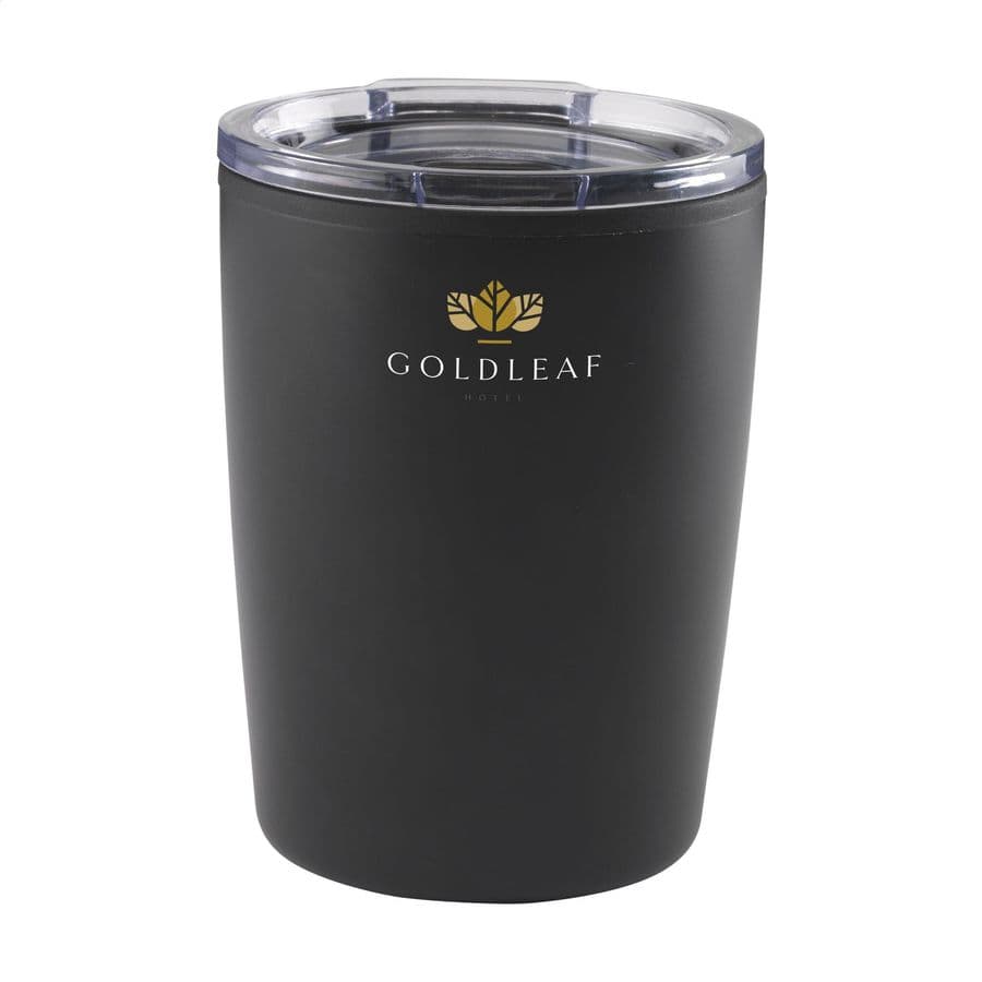 Espresso-to-Go Mug RCS Recycled Steel 170 ml Svart