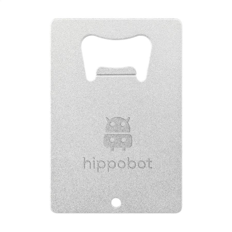 Carta Opener GRS Recycled Alu bottle opener Silver