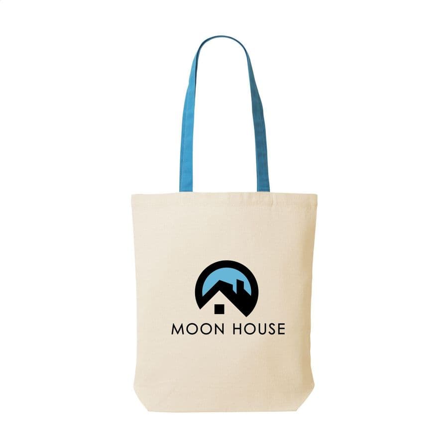 Canvas Shoppy Colour (220 g/m²) bag Ljusblå