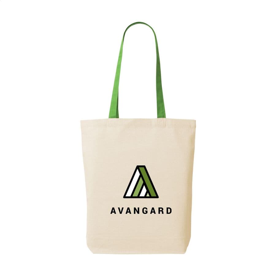 Canvas Shoppy Colour (220 g/m²) bag Lime