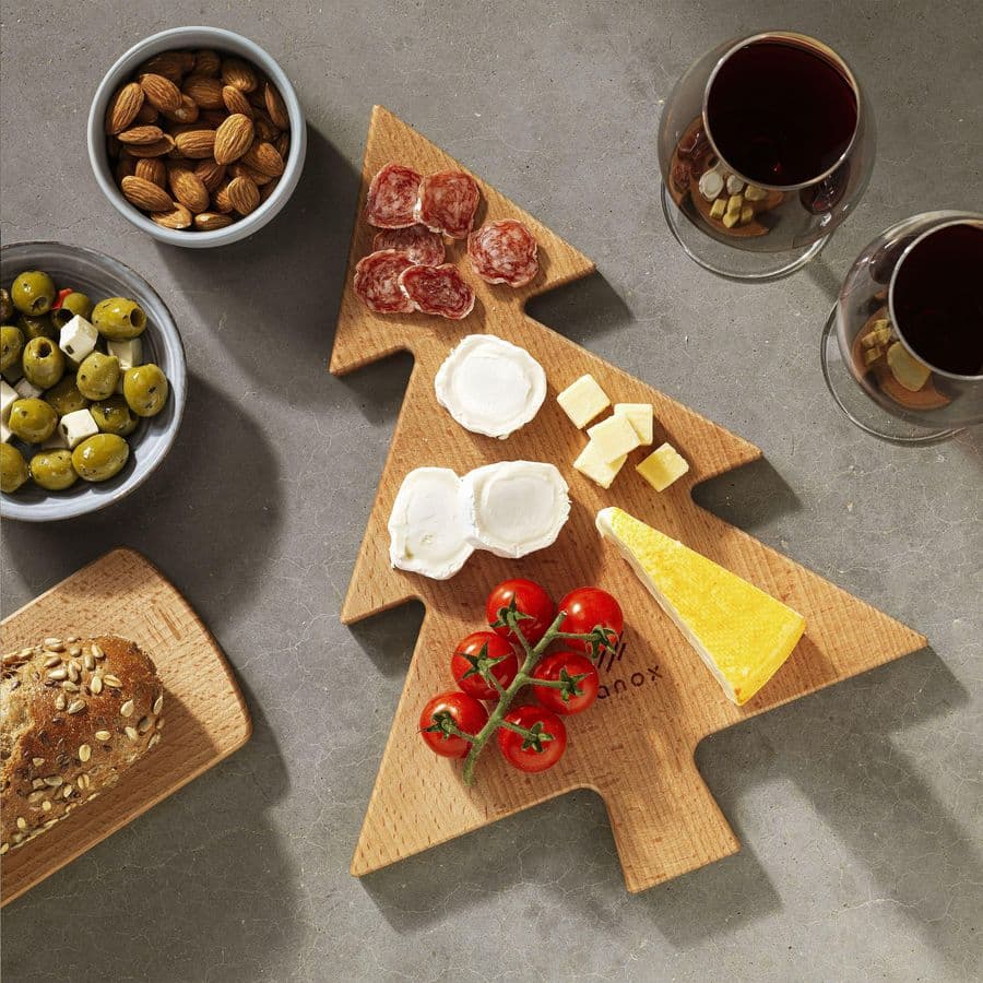 Bowls and Dishes - Pure Wood - X-Mas Tree Serving Board