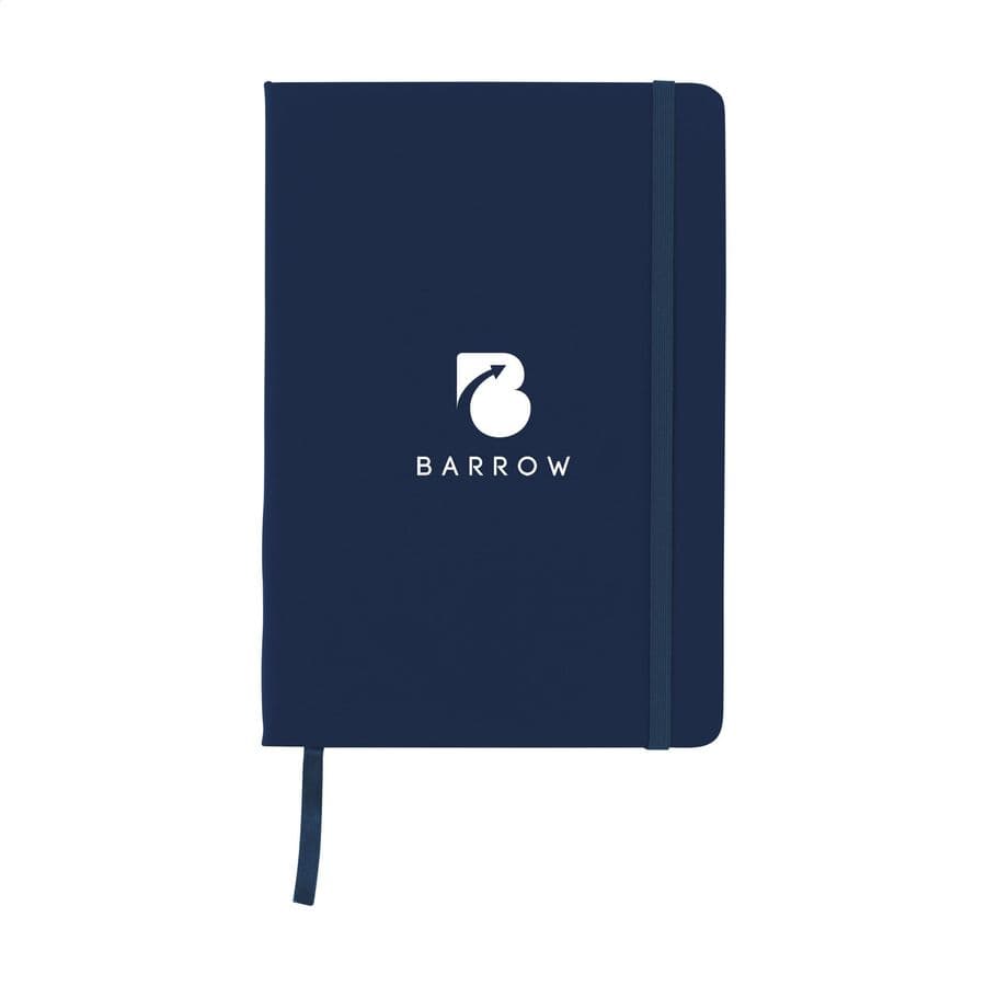 BudgetNote A5 Blanc Paper notebook Marinblå