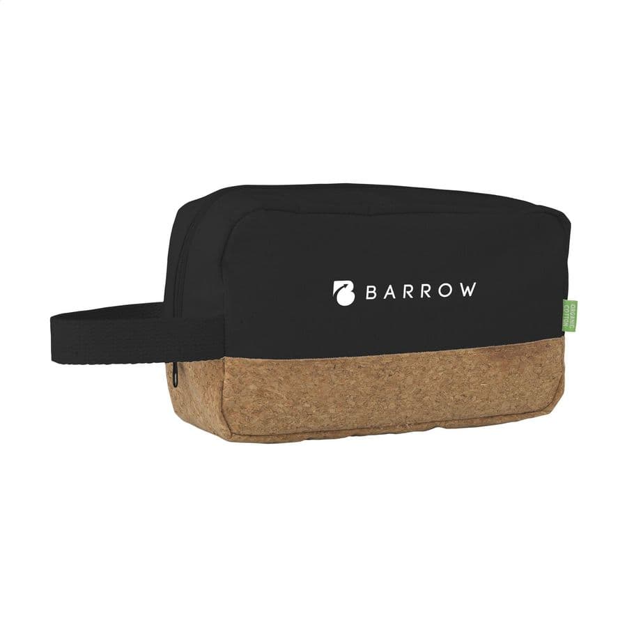 CosCork Eco toiletry bag Svart