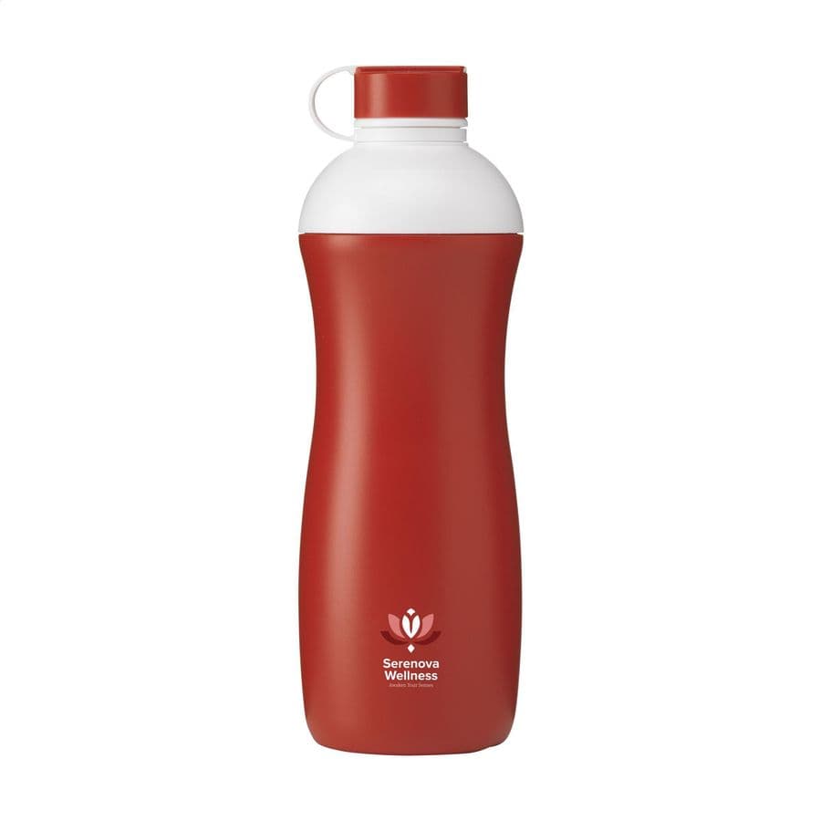 Oasus Bio Bottle 500 ml water bottle Röd/vit