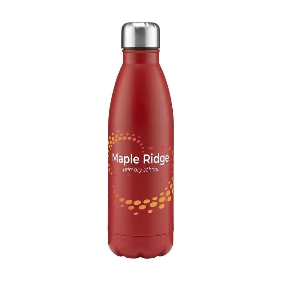 Topflask 750 ml Single Wall drinking bottle Röd