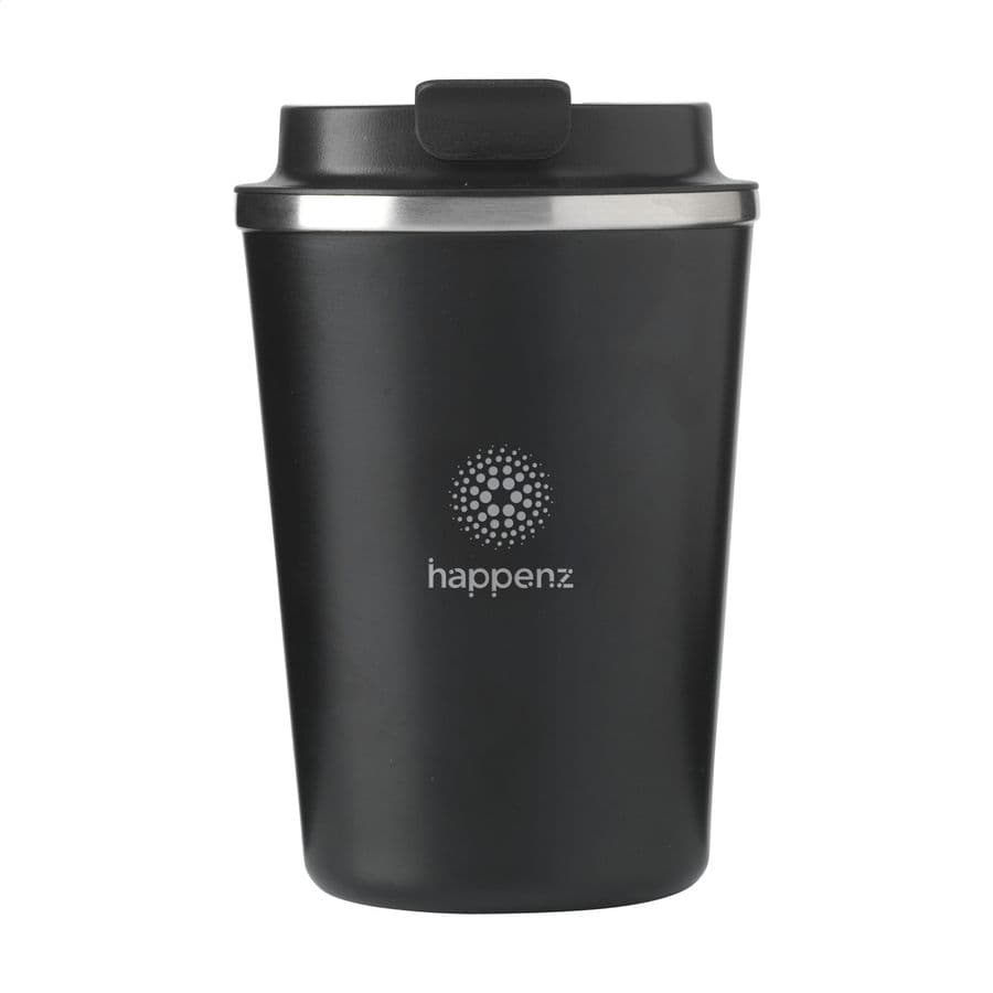 Kaffi RCS Recycled Coffee Mug 300 ml thermo cup Svart