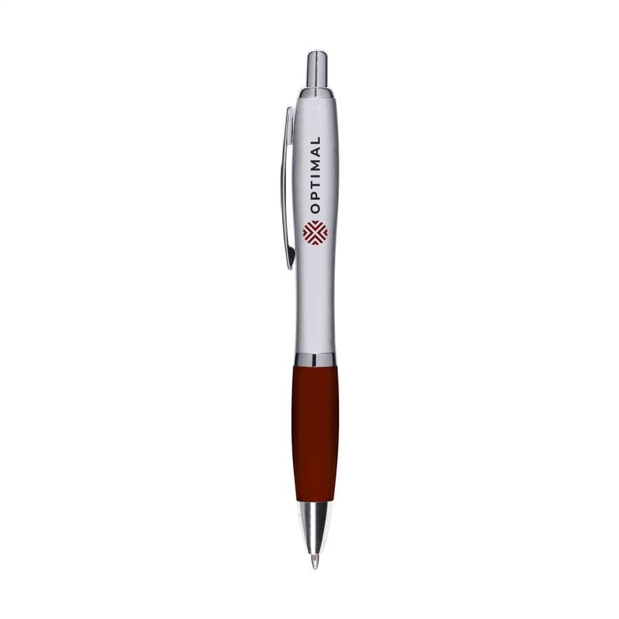 Athos Silver pen Vinröd