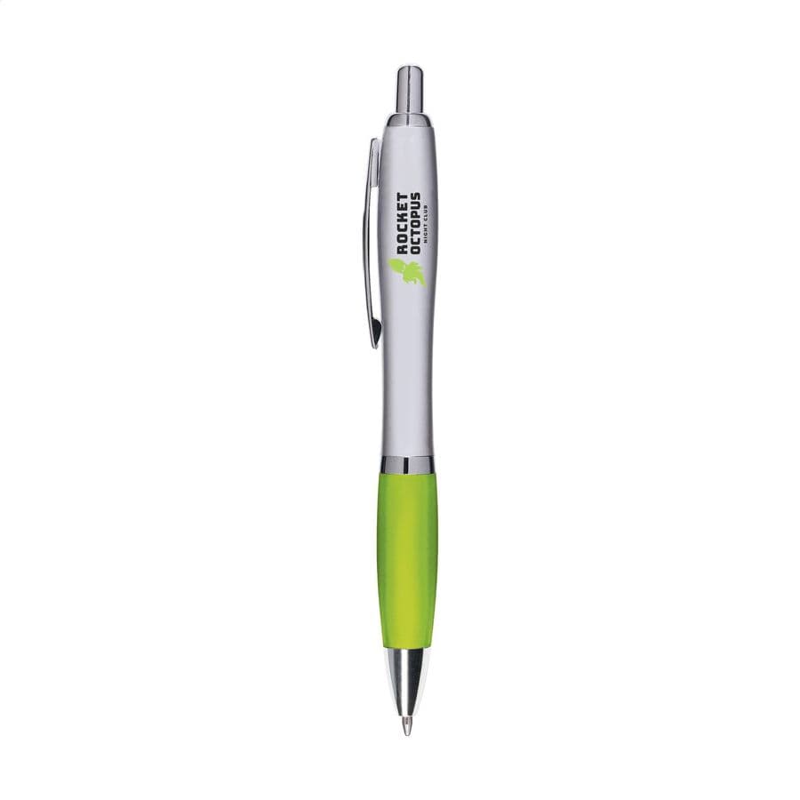 Athos Silver pen Lime