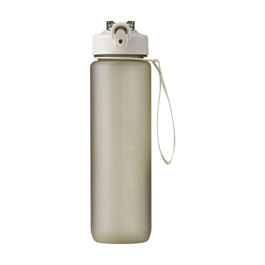 AquaSport RCS Recycled Water Bottle 1 L Beige