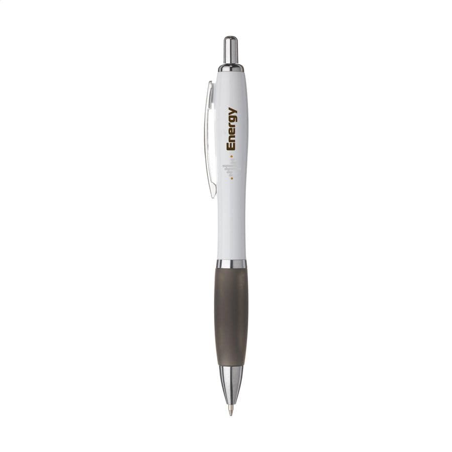 Athos White pen Svart
