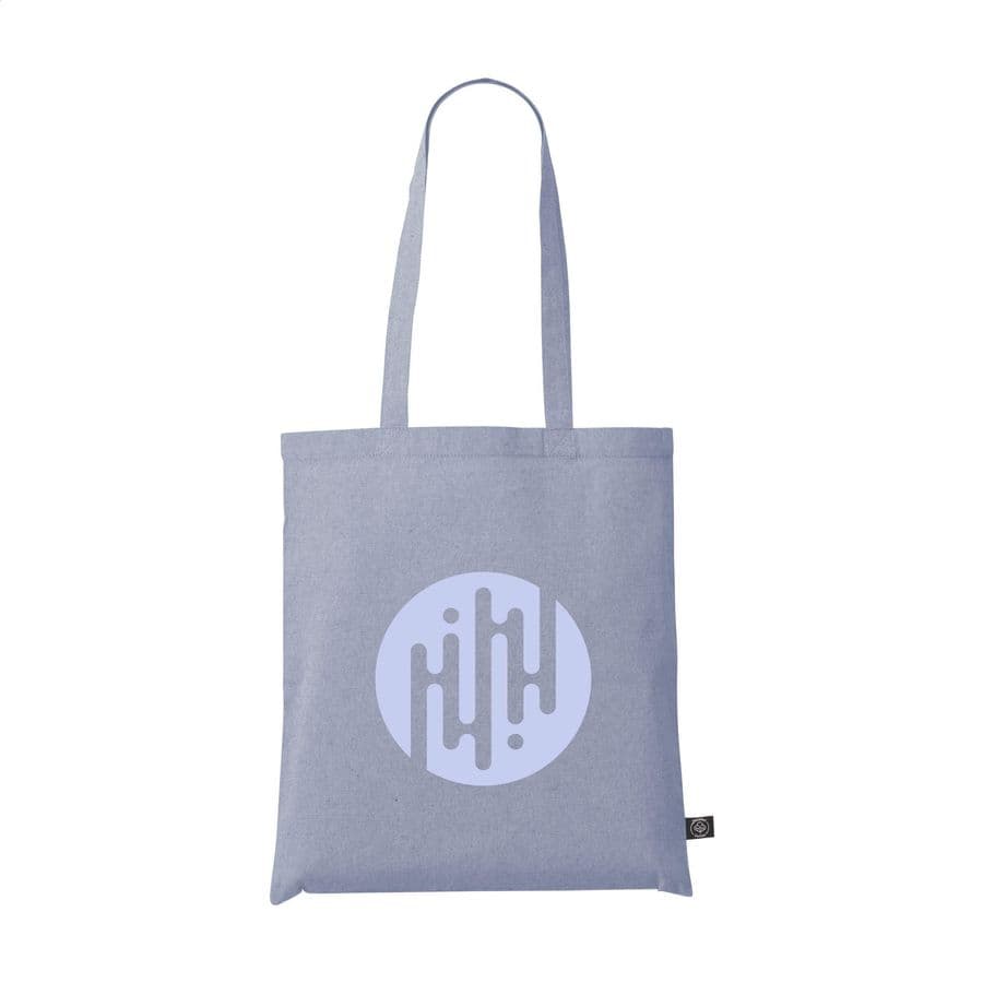 GRS Recycled Cotton Shopper (180 g/m²) bag Blå