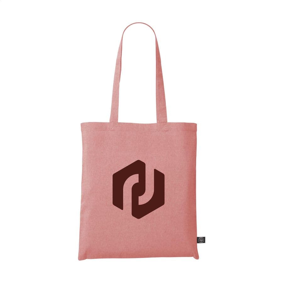 GRS Recycled Cotton Shopper (180 g/m²) bag Röd