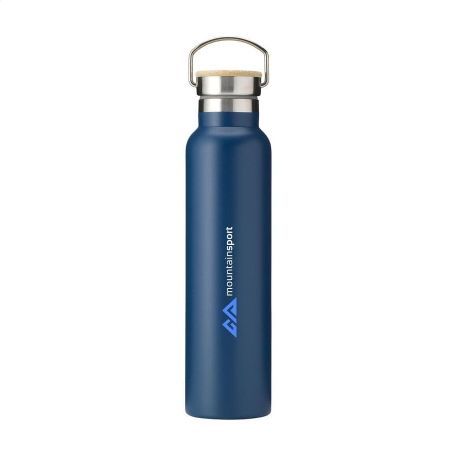 Nordvik RCS Recycled Steel 750 ml drinking bottle Blå