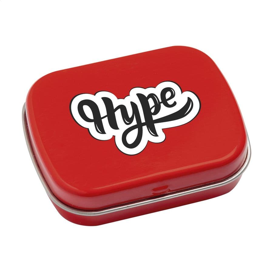 TinBox peppermints Röd