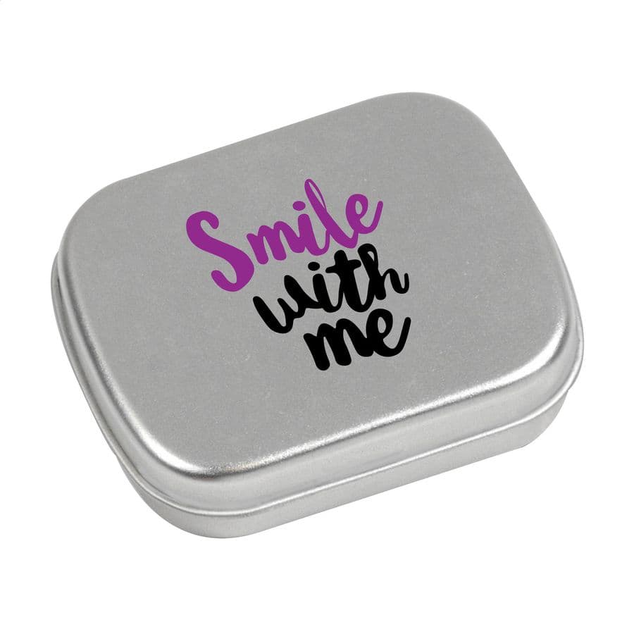 TinBox peppermints Silver