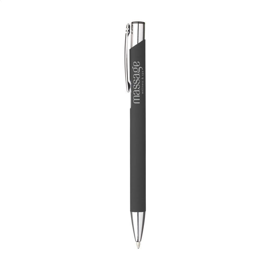 Ebony Soft Touch pen Svart
