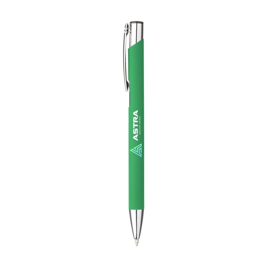 Ebony Soft Touch pen Grön