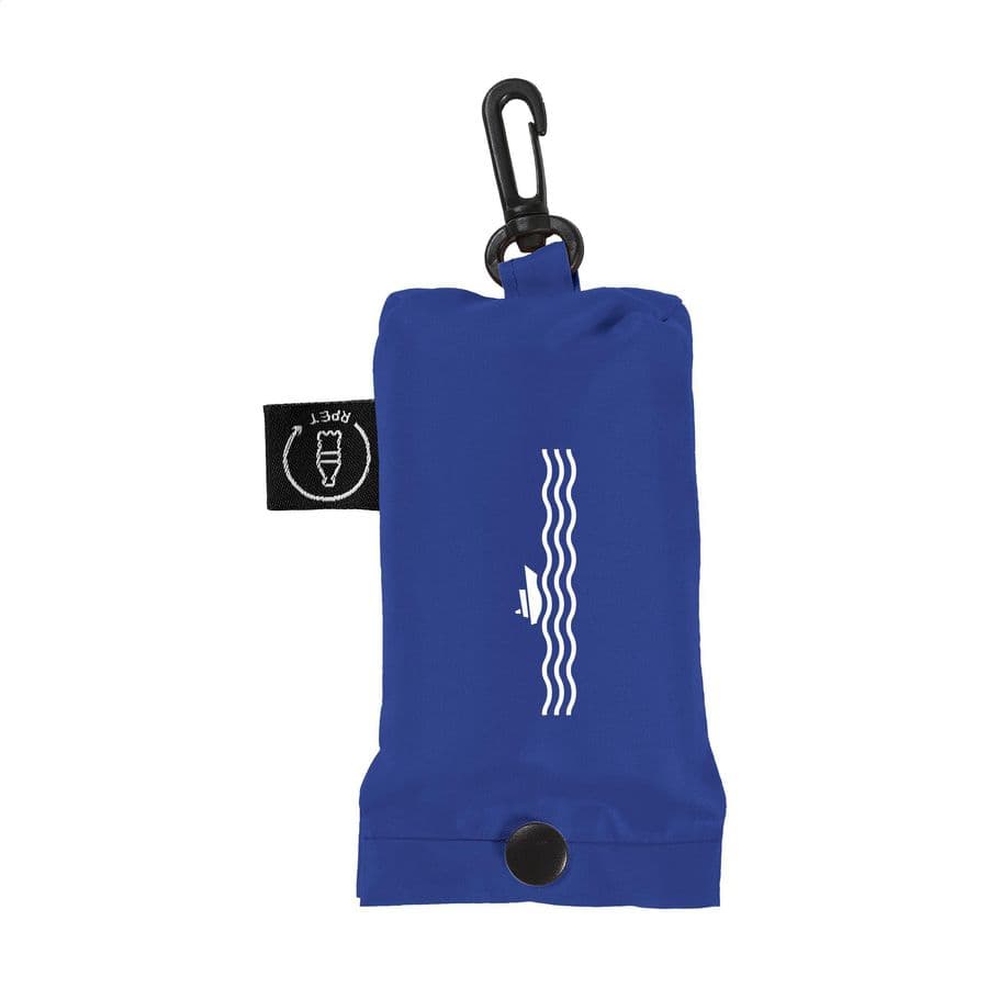 Shop Easy GRS RPET foldable shopping bag Blå