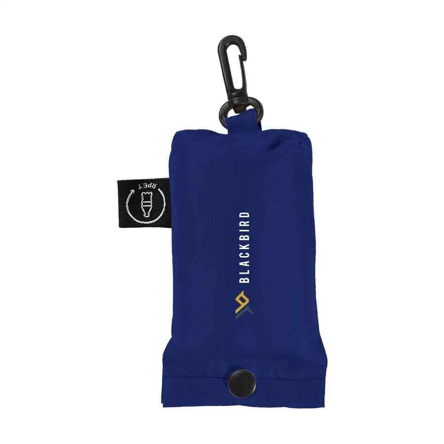 Shop Easy GRS RPET foldable shopping bag Marinblå