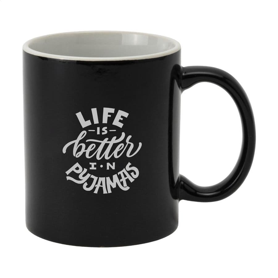 Kitty Mug Colour 350 ml Svart