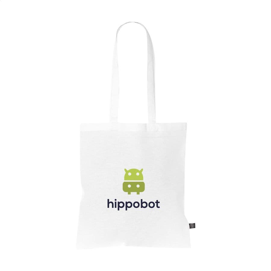 Shoppy Colour Bag GRS Recycled Cotton (150 g/m²) Vit