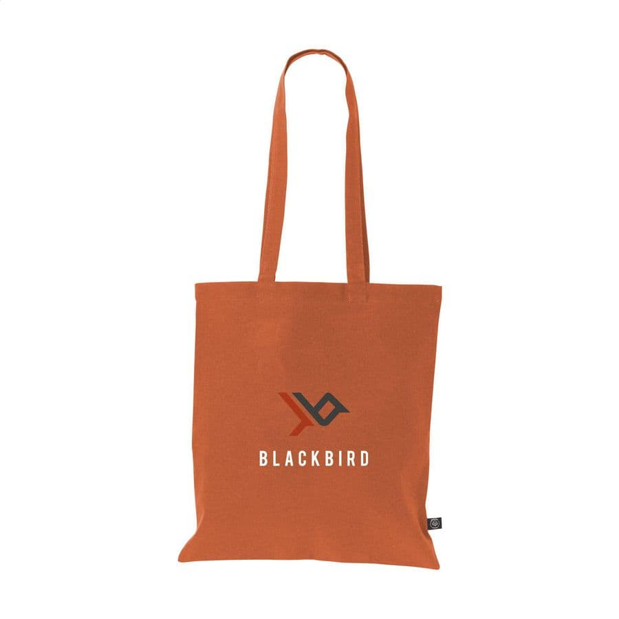 Shoppy Colour Bag GRS Recycled Cotton (150 g/m²) Orange