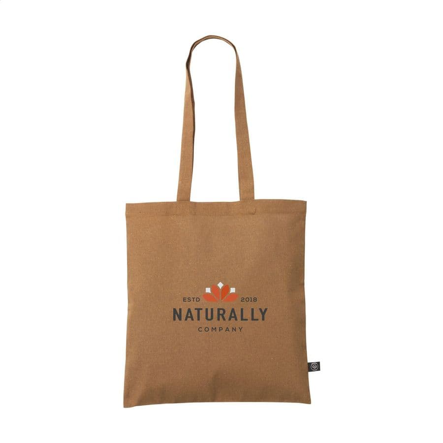 Shoppy Colour Bag GRS Recycled Cotton (150 g/m²) Brun