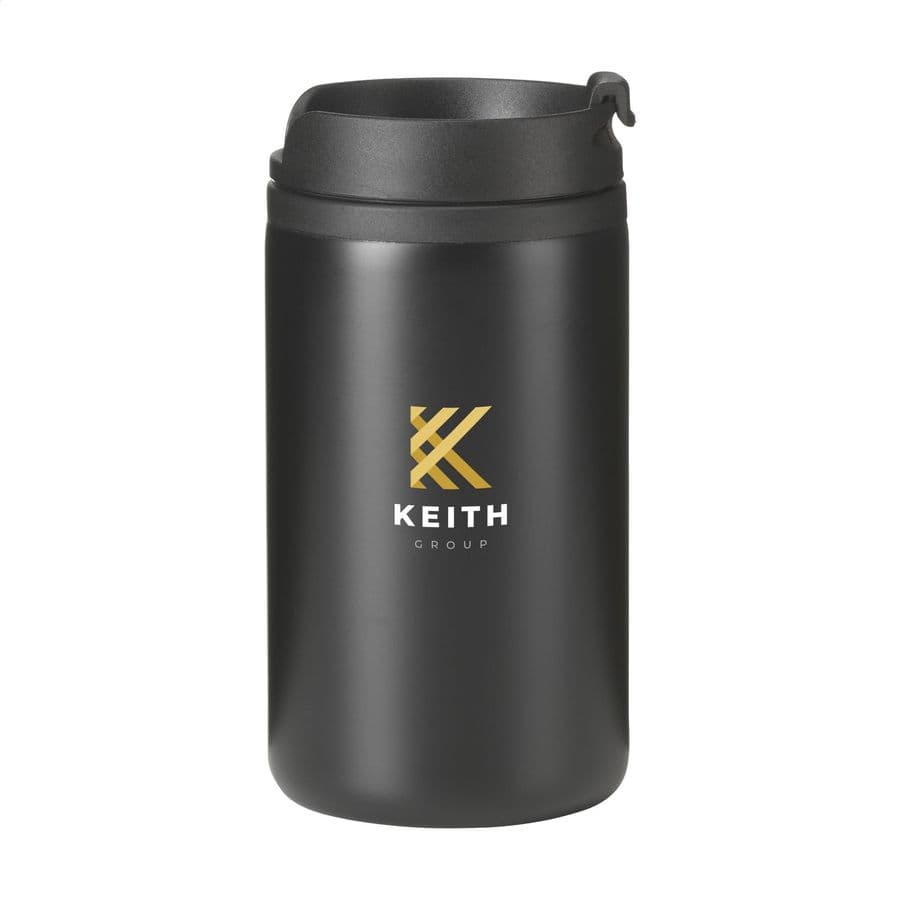 Thermo Can RCS Recycled Steel 300 ml thermo cup Svart
