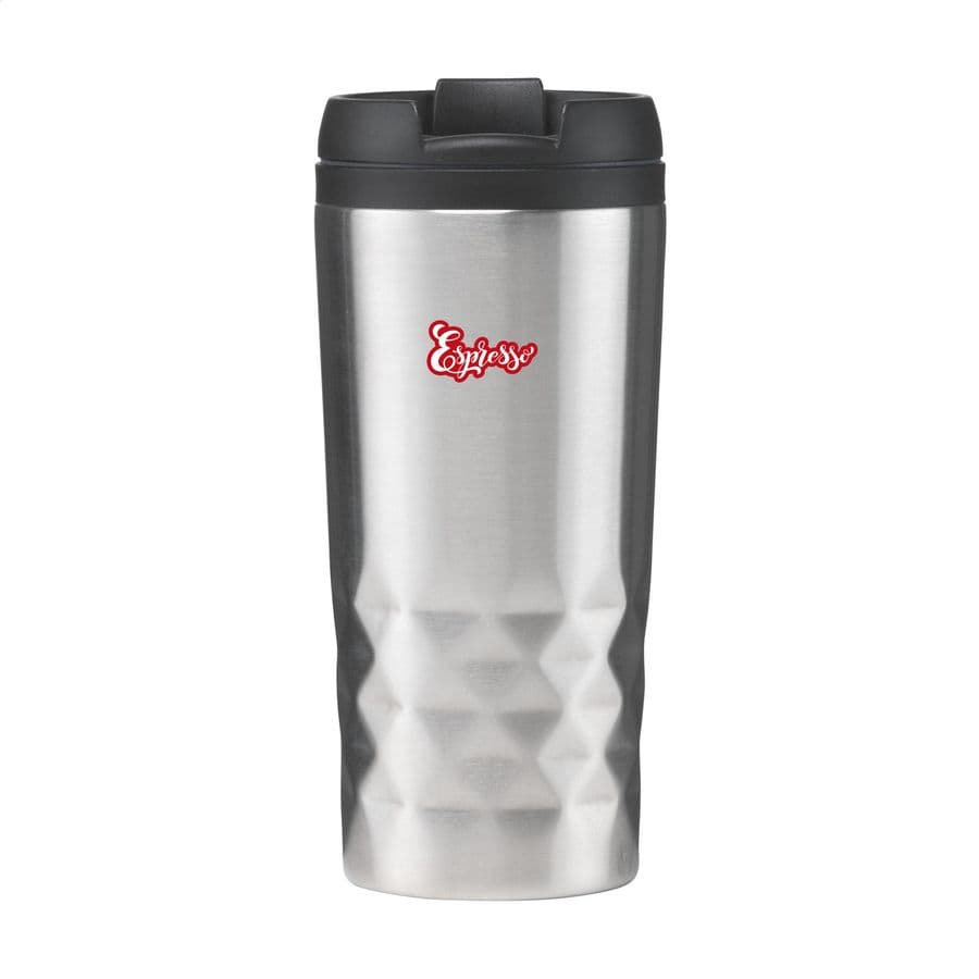 Graphic Mug 300 ml thermo cup Silver