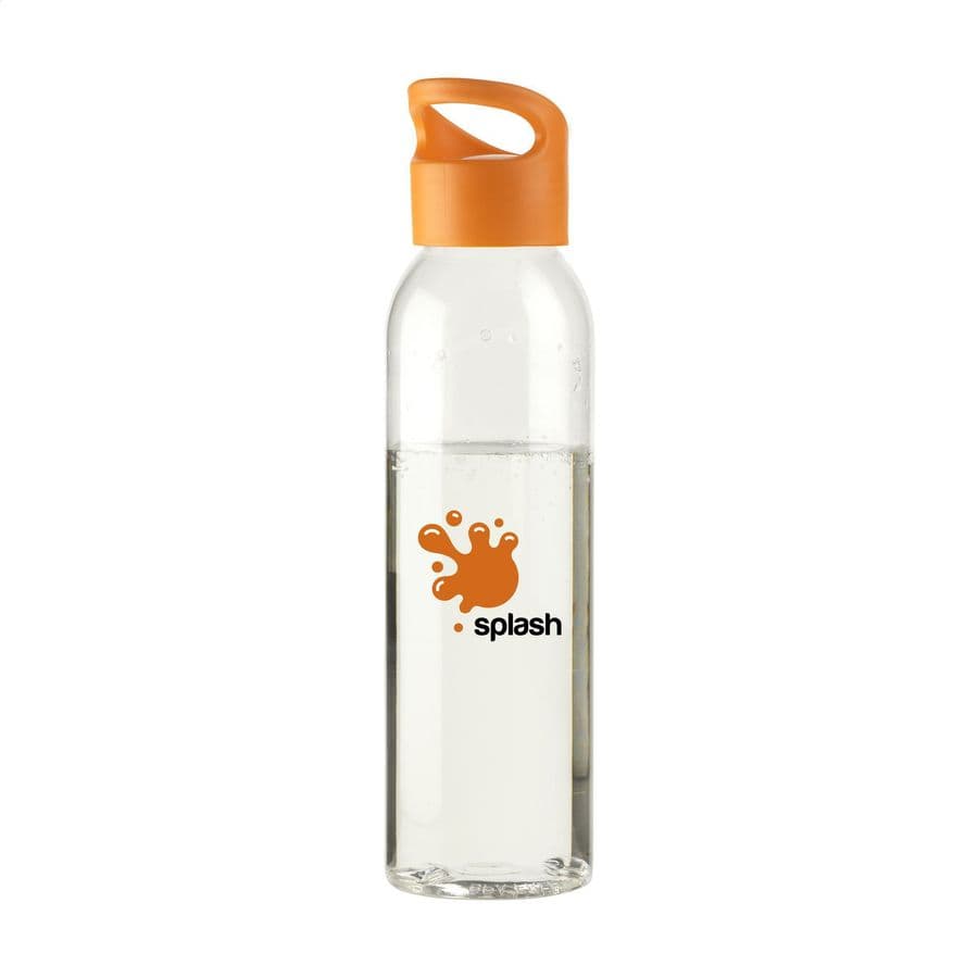 Sirius 650 ml drinking bottle Transparent/orange