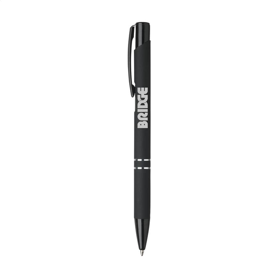 Ebony Rubberised pen Svart