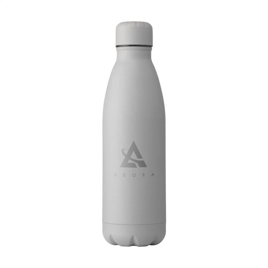 Topflask Premium RCS Recycled Steel 500 ml Ljusgrå
