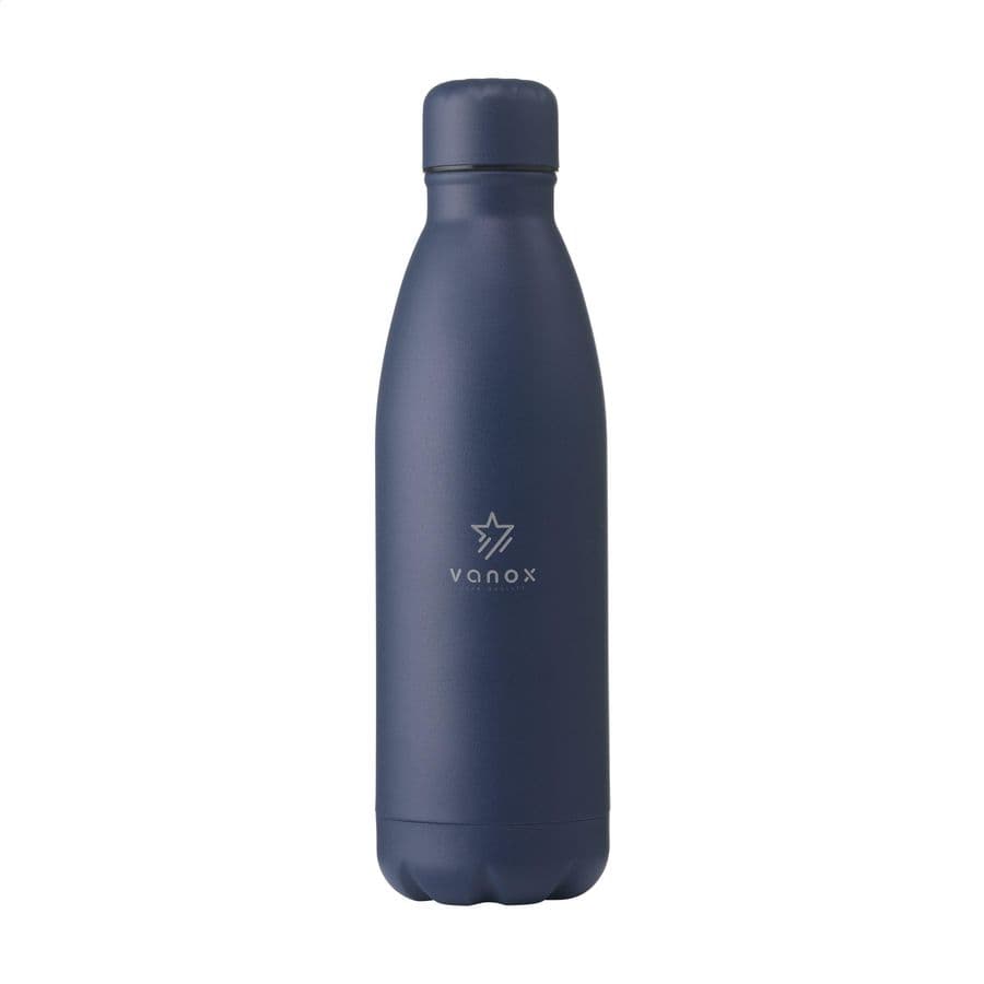 Topflask Premium RCS Recycled Steel 500 ml Mörkblå